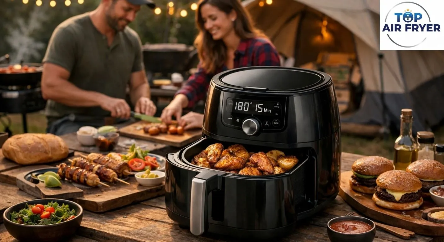 Uso prático da programação automática na Air Fryer