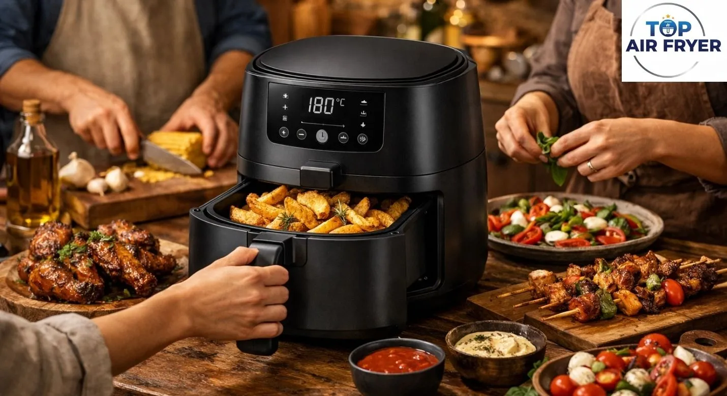 O que é Programas pré-definidos na Air Fryer Digital e como funcionam?