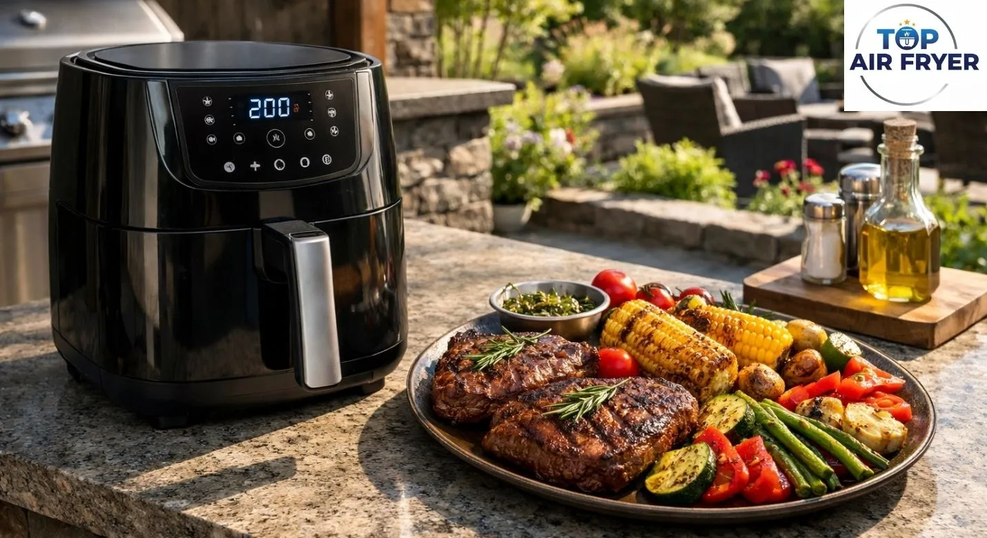 Indicadores luminosos ajudam no uso consciente da Air Fryer