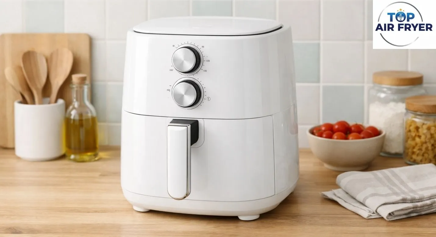 Programação do timer digital na Air Fryer