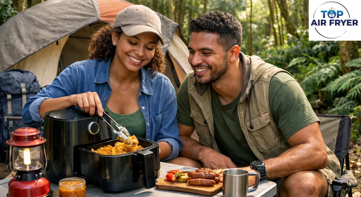 Uso prático do recurso automático na Air Fryer