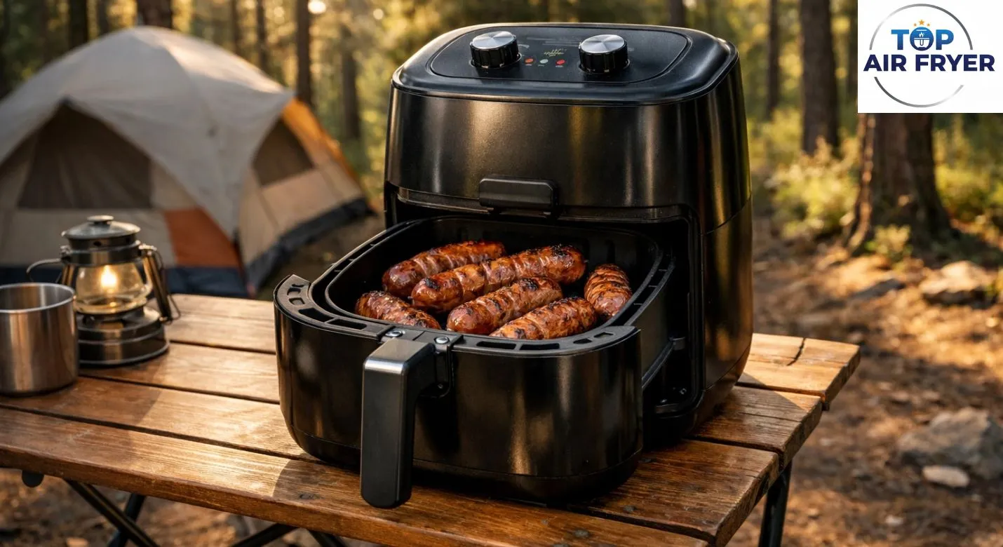 Funcionamento interno do nível de aquecimento na Air Fryer