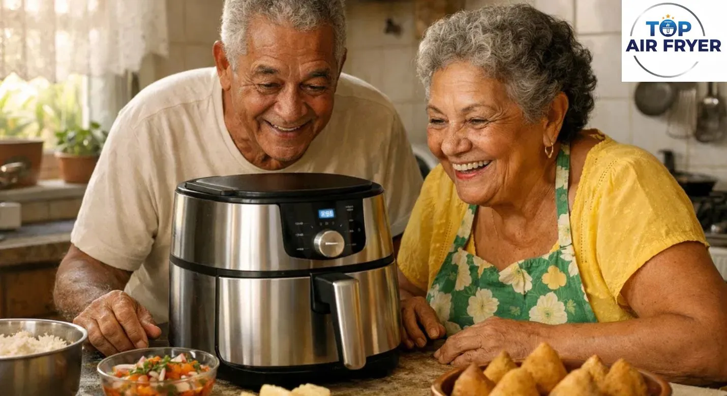 Air Fryer com função Keep Warm