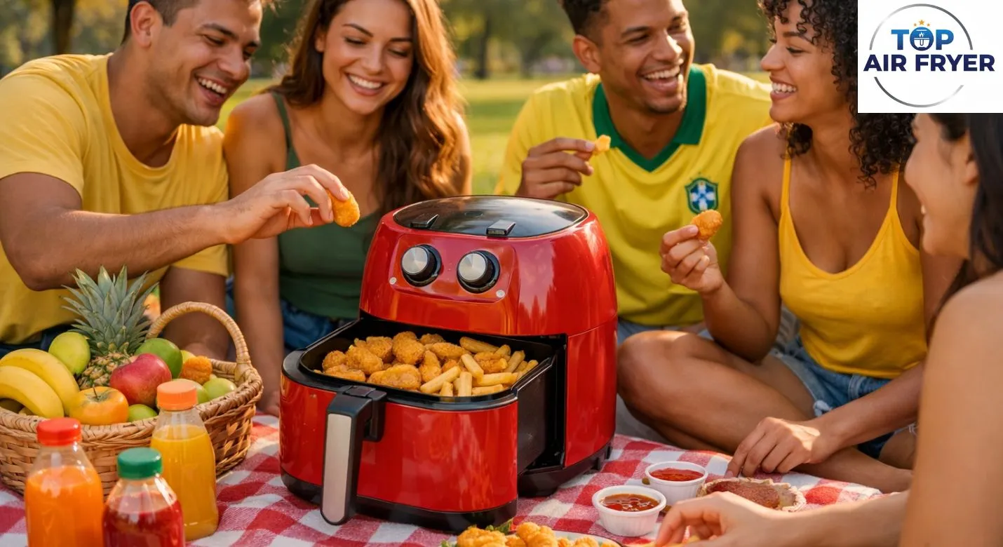 Passos para limpeza diária da Air Fryer com segurança e eficiência