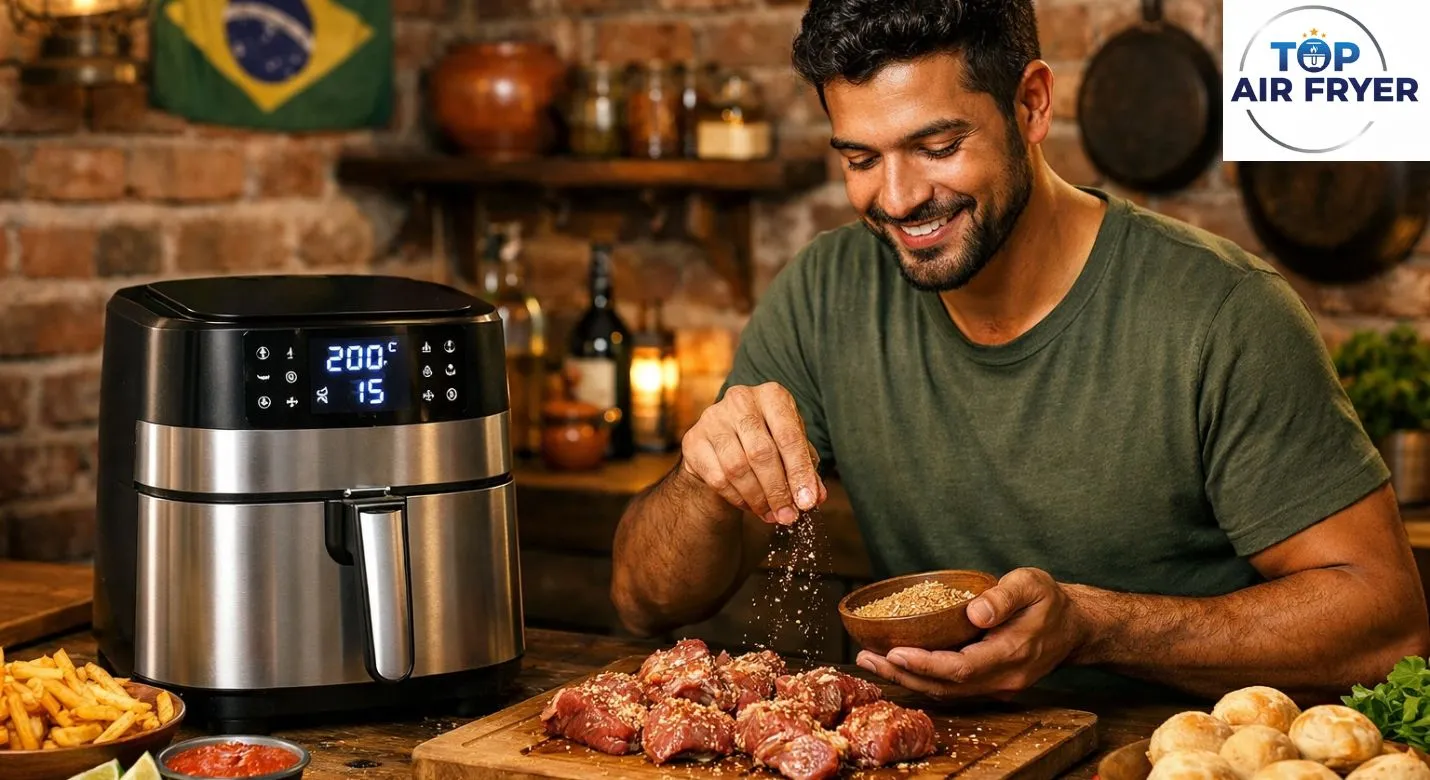 Manutenção do antiaderente na Air Fryer