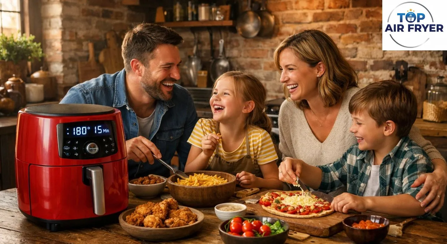 Tecnologia de circulação de ar na Air Fryer
