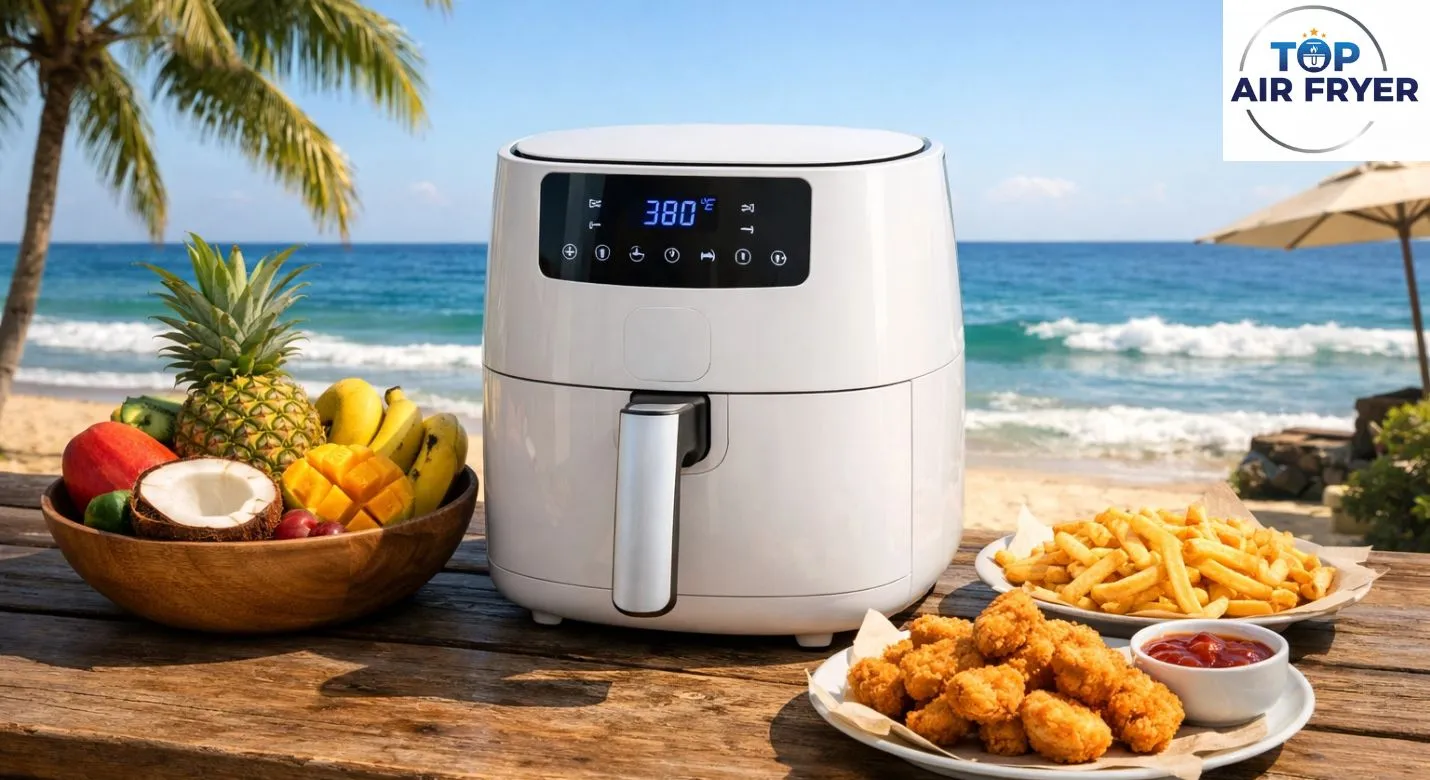 Timer digital versus mecânico em Air Fryer