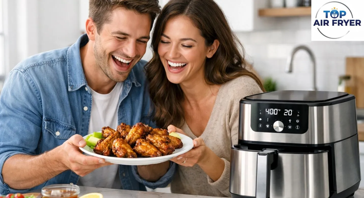 Air Fryer digital com painel automático programado