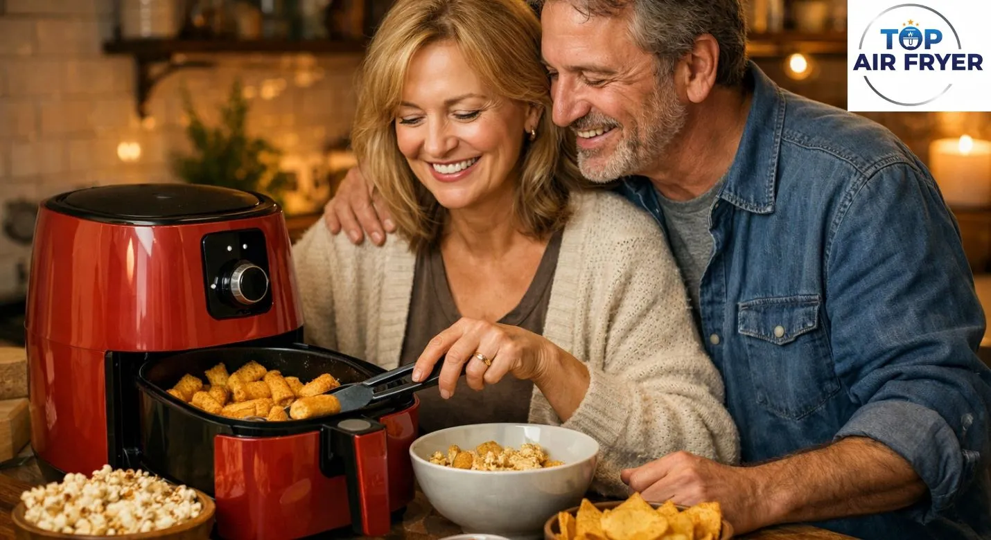 Potência e capacidade em Air Fryer